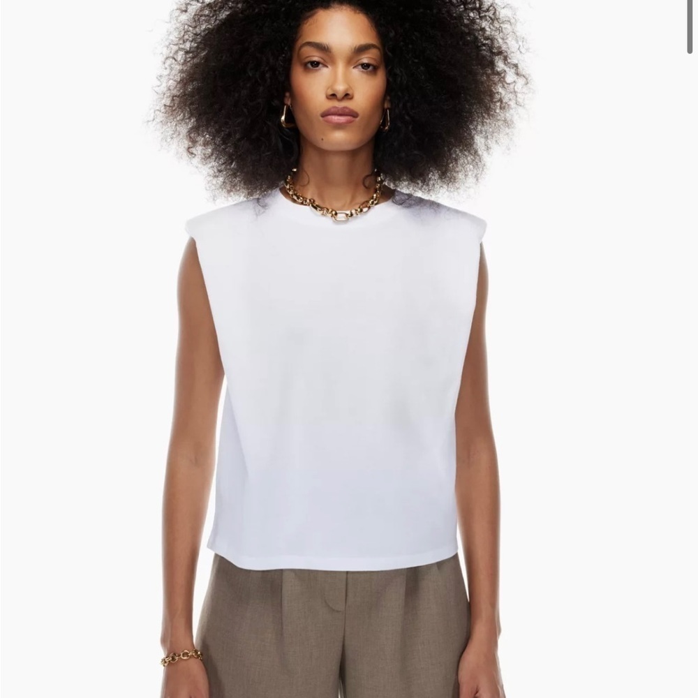 Babaton shoulder pad tank​